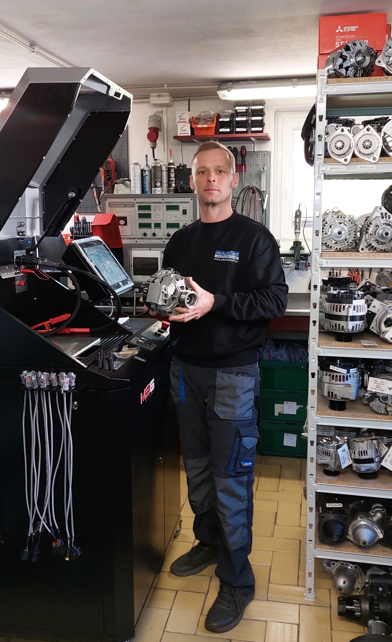 Sklep z częściami do rozruszników i alternatorów